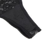 Комплект белья с перчатками Star Night кружевной, черный, XS-S вид 11