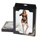 Комплект белья с перчатками Star Night кружевной, черный, XS-S вид 12