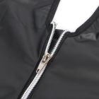 Мини-платье с молнией и подтяжками Star Night с имитации кожи, черное, S вид 7