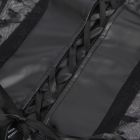 Мини-платье с молнией и подтяжками Star Night с имитации кожи, черное, S вид 8