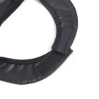 Мини-платье с молнией и подтяжками Star Night с имитации кожи, черное, S вид 11