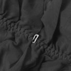 Халат Star Night с кружевом и поясом, черный, XS-S вид 11