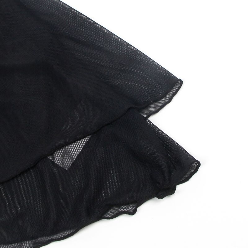 Платье с кружевом Star Night с ошейником и наручниками, бордово-черное, XS-S вид 10