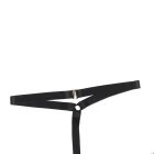 Пеньюар с трусиками Star Night на бретельках, черный, XS-S вид 8