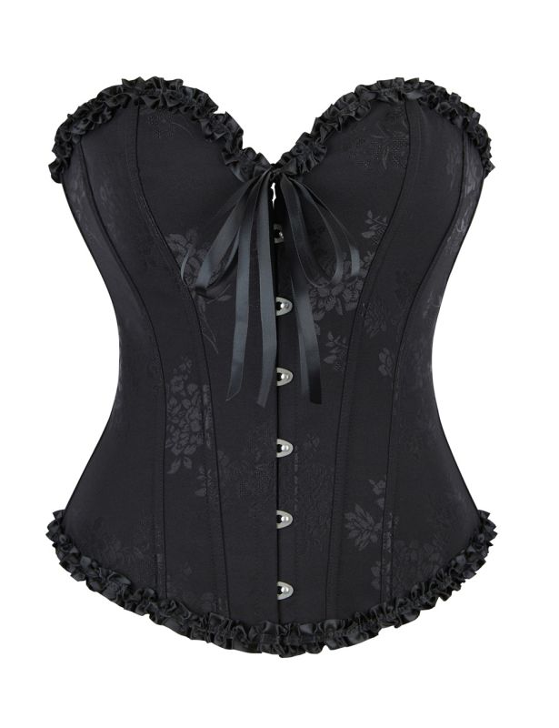 Корсет Star Night 12 Plastic Bones черный, XS вид 8