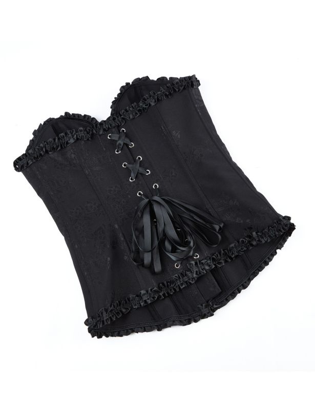 Корсет Star Night 12 Plastic Bones черный, XS вид 11