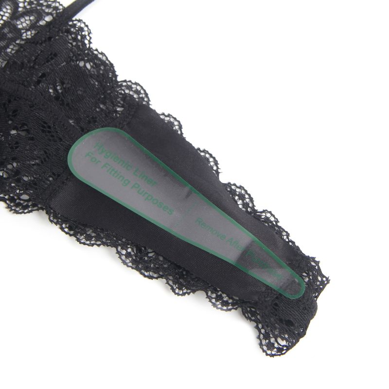 Корсет с подтяжками и подвязками Star Night на молнии, черный, M вид 10