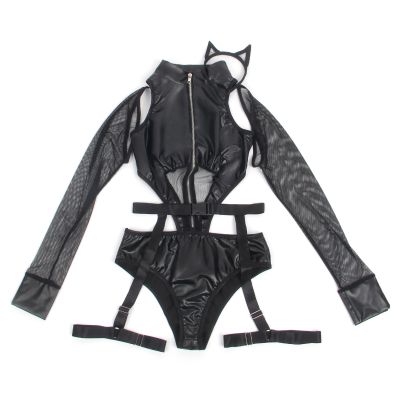 Костюм кошечки Star Night четыре предмета, чёрный, XS-S