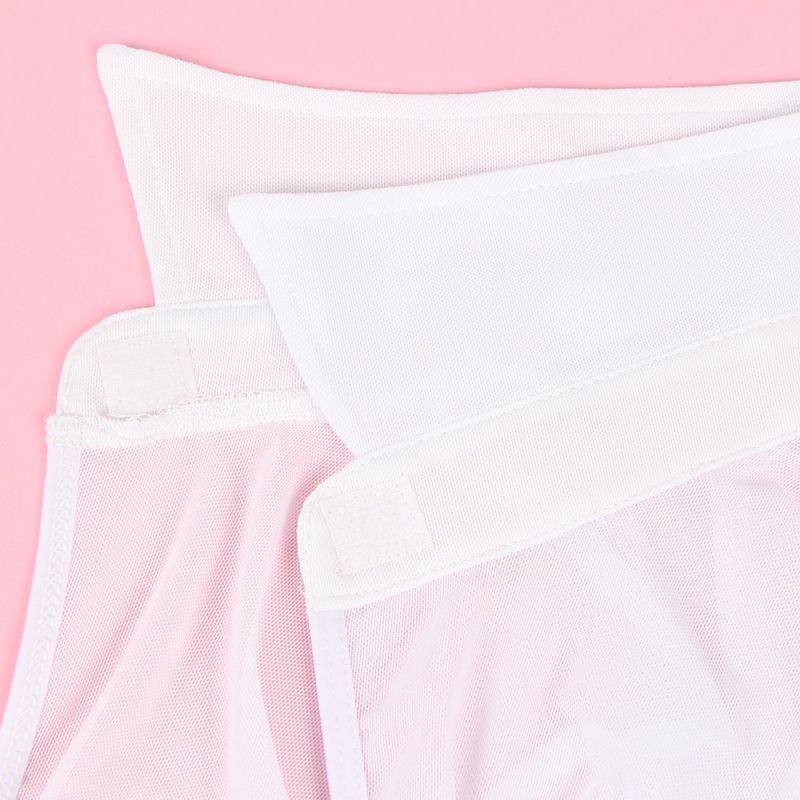 Костюм секретарки Star Night сорочка та спідниця, чорно-білий, XS-S вид 7