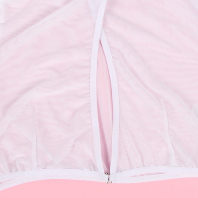 Костюм секретарки Star Night сорочка та спідниця, чорно-білий, XS-S вид 8