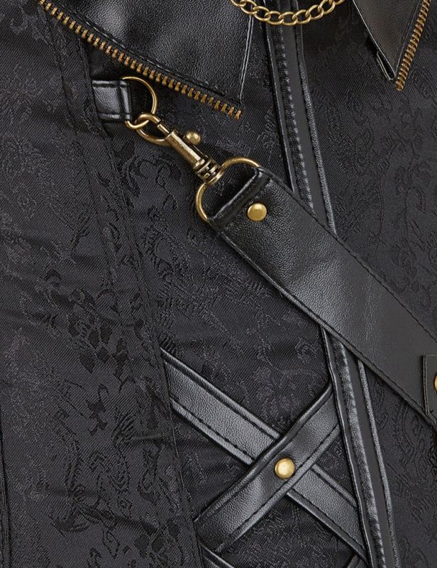 Корсет Star Night 14 Soft Steel Bones черный, XS вид 8