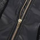 Корсет с гартерами и подвязками Star Night на молнии, чёрный, XS–S вид 9