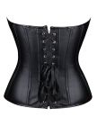 Корсет із застібкою блискавкою Star Night Sexy Leather та шнурівкою, чорний, XS (без коробки) вид 7