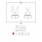 Мереживне боді Obsessive 853-TED-3 Teddy червоне, L-XL вид 6