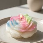 Свічка люмінесцентна півонія GlowKink низькотемпературна, різнокольорова, L вид 6