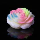 Свеча люминесцентная пион GlowKink низкотемпературная, разноцветная, L вид 8