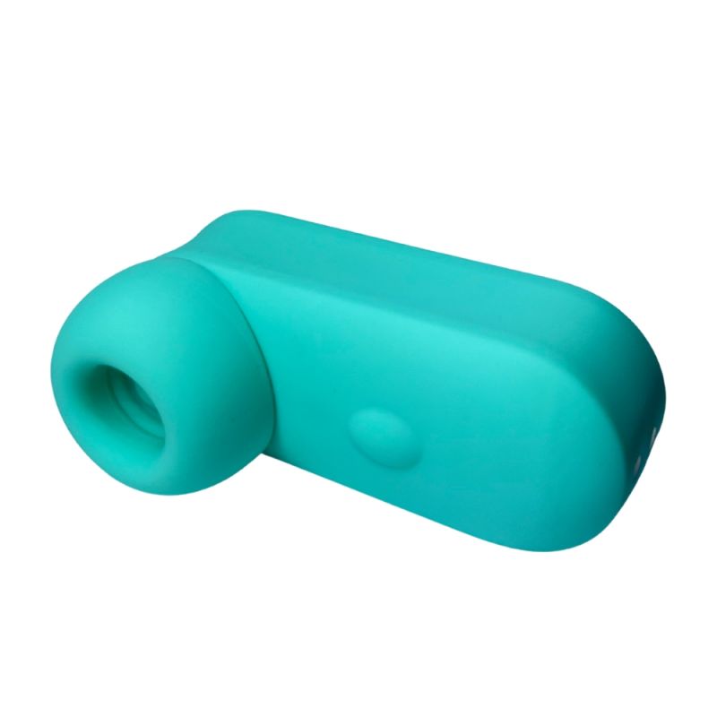 Вибростимулятор для клитора Passion Play в виде наушника, 8 режимов, бирюзовый вид 4