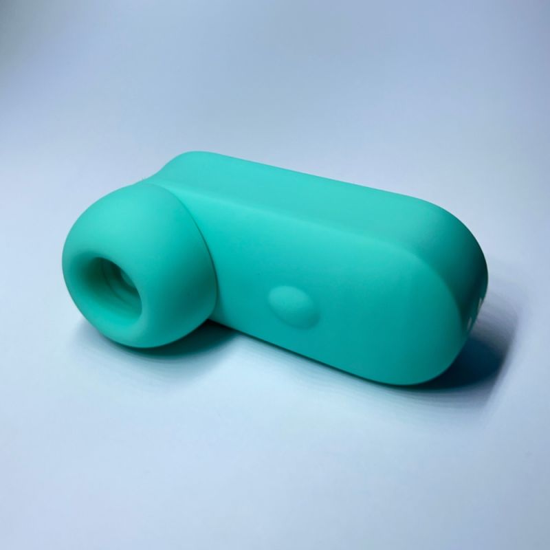 Вибростимулятор для клитора Passion Play в виде наушника, 8 режимов, бирюзовый вид 6