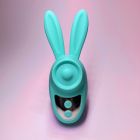 Вібростимулятор на палець Зайчик Passion Play, 12 режимів вібрації + 3 інтенсивності, бірюзовий вид 8