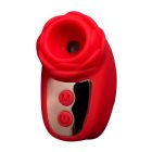 Вібростимулятор на палець Розочка Passion Play, 10 режимів вібрації та 3 інтенсивності, червоний вид 2