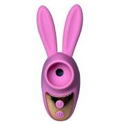 Вібростимулятор на палець Зайчик Passion Play, 12 режимів вібрації + 3 інтенсивності, рожевий