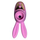 Вібростимулятор на палець Зайчик Passion Play, 12 режимів вібрації + 3 інтенсивності, рожевий вид 3