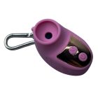 Брелок-вакуумный вибростимулятор для клитора Passion Play, 10 режимов + 3 стимуляции, розовый вид 4