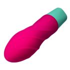 Мини-вибратор с рельефом Passion Play, 10 режимов вибрации, розовый вид 4