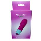 Мини-вибратор с рельефом Passion Play, 10 режимов вибрации, розовый вид 8