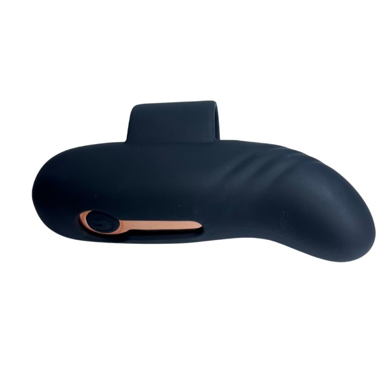 Вибратор на палец Passion Play, 21 режим, чёрный вид 5