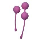 Набір вагінальних кульок Passion Play для вправ Кегеля, рожеві, 2 шт. вид 2