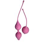 Набір вагінальних кульок Passion Play для вправ Кегеля, подовжені, рожеві, 2 шт. вид 3