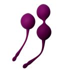 Набір вагінальних кульок Passion Play для вправ Кегеля, фіолетові, 2 шт. вид 2