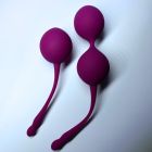 Набір вагінальних кульок Passion Play для вправ Кегеля, фіолетові, 2 шт. вид 4