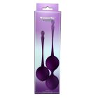 Набір вагінальних кульок Passion Play для вправ Кегеля, фіолетові, 2 шт. вид 6