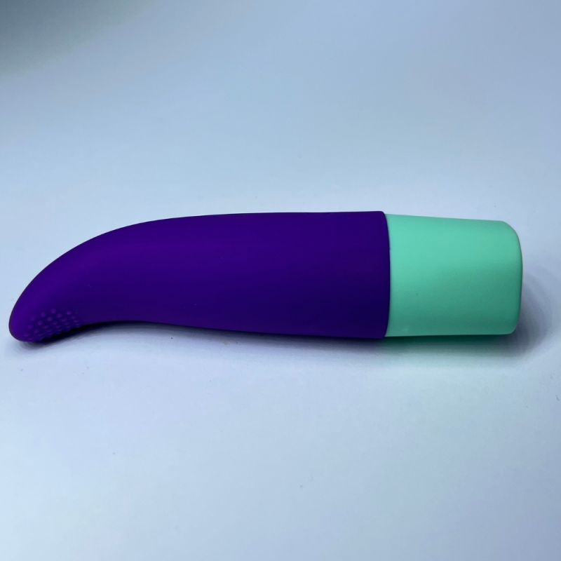 Мини-вибратор Passion Play, 21 режим вибрации, фиолетовый вид 6