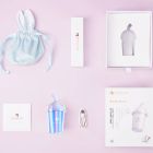 Вакуумний стимулятор у формі стаканчика з трубочкою BeYourLover Joy Cup голубий, 9.1 см х 4.6 см вид 4