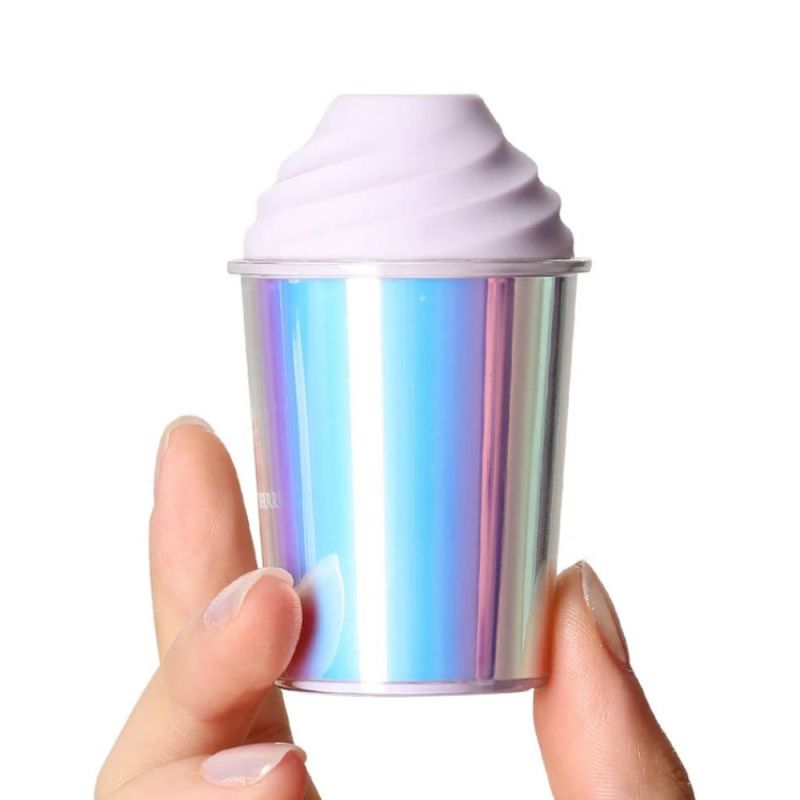 Вакуумний стимулятор у формі стаканчика з трубочкою BeYourLover Joy Cup голубий, 9.1 см х 4.6 см вид 6