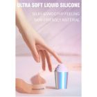 Вакуумний стимулятор в форме стаканчика для коктейля с трубочкой BeYourLover Joy Cup голубой вид 11