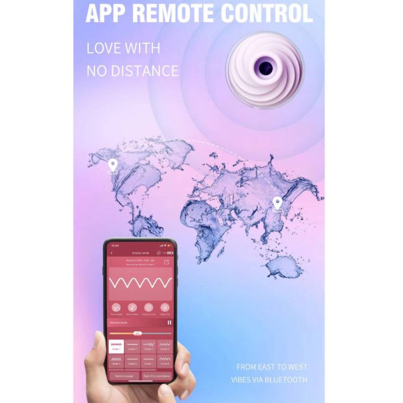 Вакуумний стимулятор у формі стаканчика з трубочкою BeYourLover Joy Cup голубий, 9.1 см х 4.6 см вид 13