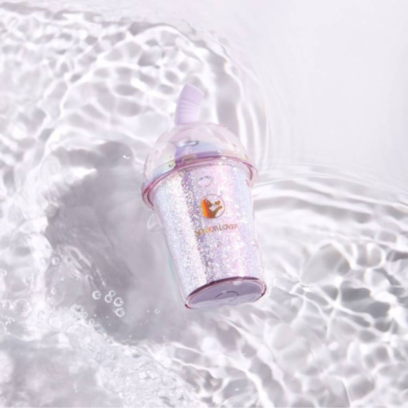 Вакуумний стимулятор у формі стаканчика з трубочкою BeYourLover Joy Cup сяючий бузковий, 9.1 см х 4.6 см вид 12