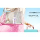 Вакуумний стимулятор у формі стаканчика з трубочкою BeYourLover Joy Cup сяючий бузковий, 9.1 см х 4.6 см вид 16