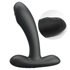 Массажер простаты Pretty Love Remington с пульсацией, черный, 11 х 2,8 см вид 4