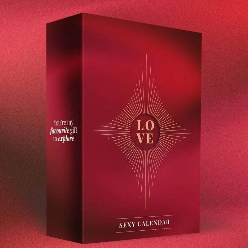 Адвент-календар Dream Toys Pleasure Box, красный, 24 предмета вид 3