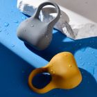 Эрекционное виброкольцо Sweet Em Silky Ring с пультом, желтое, 7.6 х 5.7 см вид 9