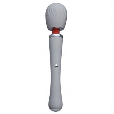 Вибратор-микрофон с дистанционным пультом UPKO Wand, силиконовый, серый