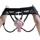 Вибратор-трусики з пультом UPKO UEROS со съемным виброяйцом, розовый вид 4