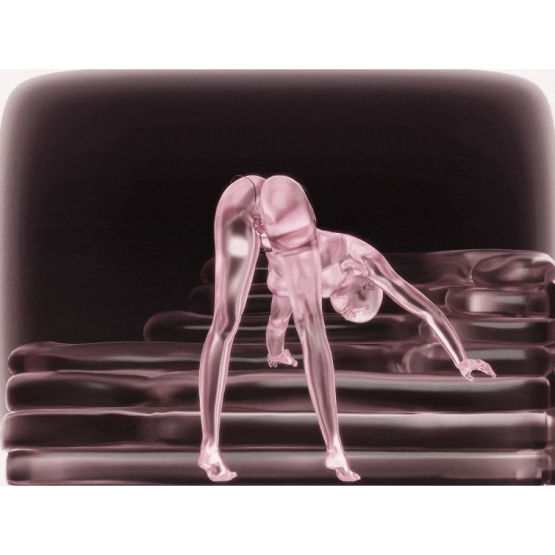 Вибратор-трусики з пультом UPKO UEROS со съемным виброяйцом, розовый вид 8