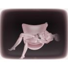 Вибратор-трусики з пультом UPKO UEROS со съемным виброяйцом, розовый вид 9