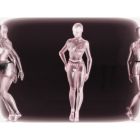 Вибратор-трусики з пультом UPKO UEROS со съемным виброяйцом, розовый вид 10